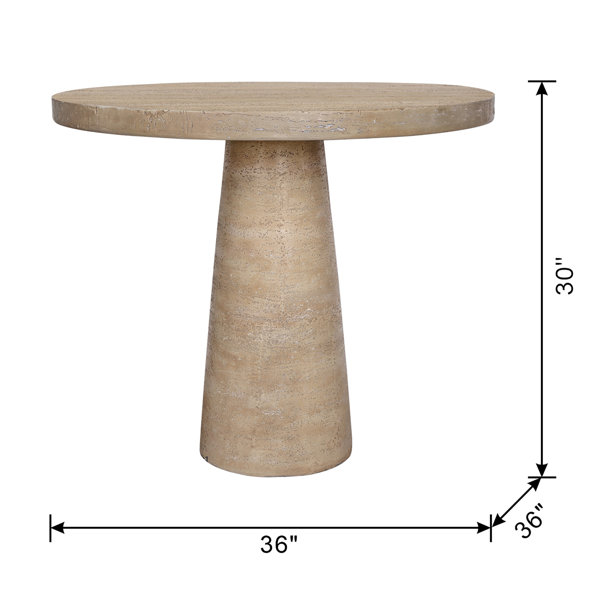 Wade Logan Isa 36 L x 36 W Dining Table & Reviews Wayfair